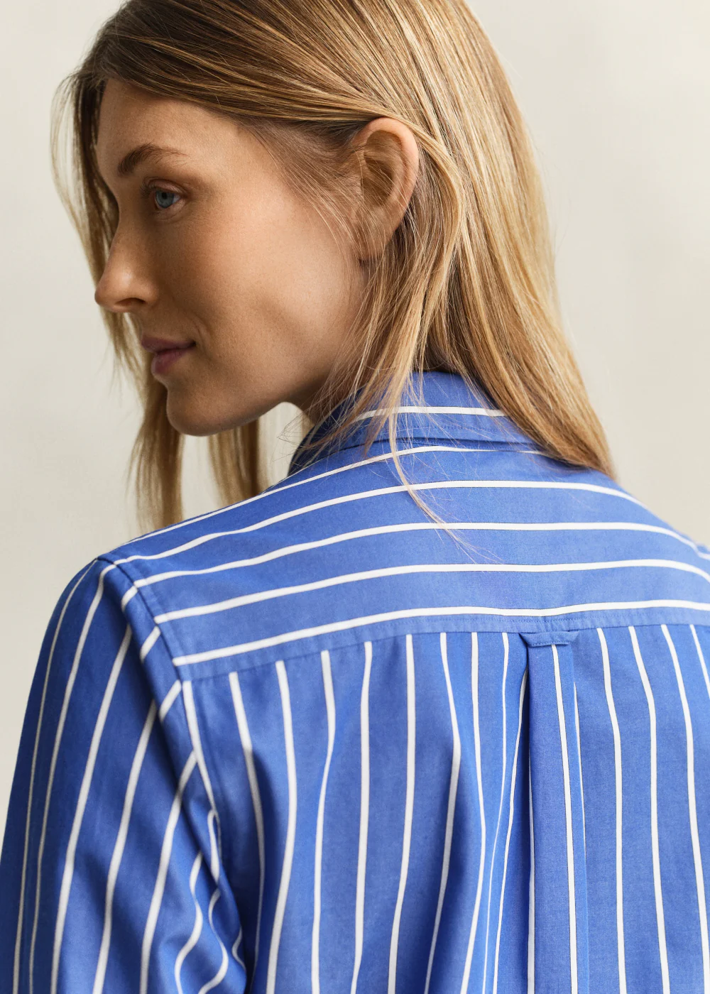 Classic Poplin Stripe Shirt - Image 3
