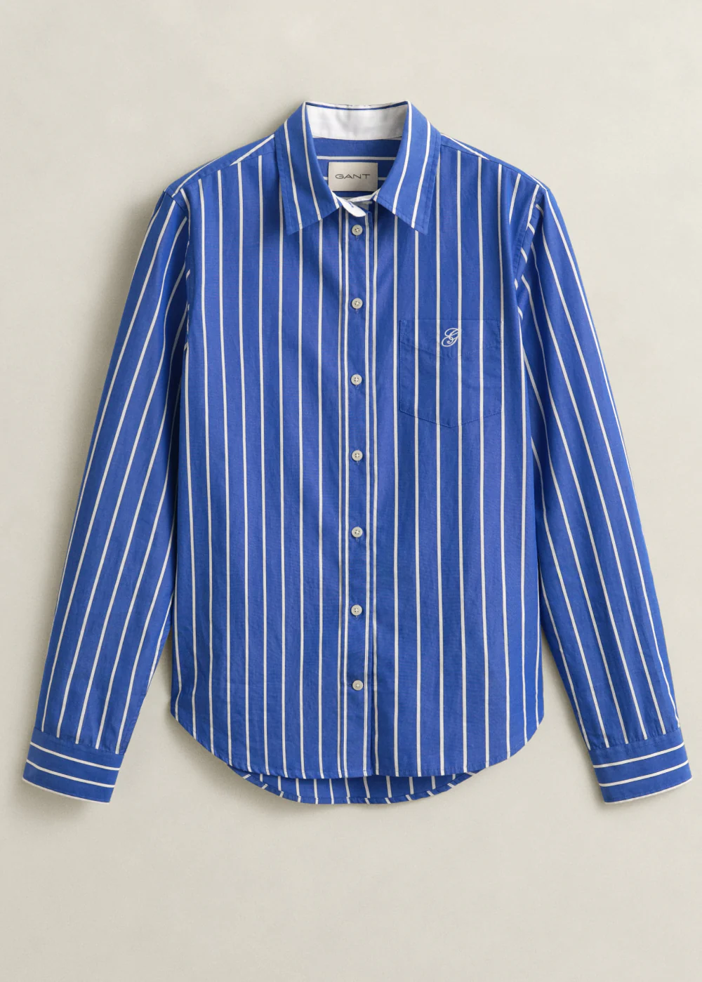 Classic Poplin Stripe Shirt - Image 5