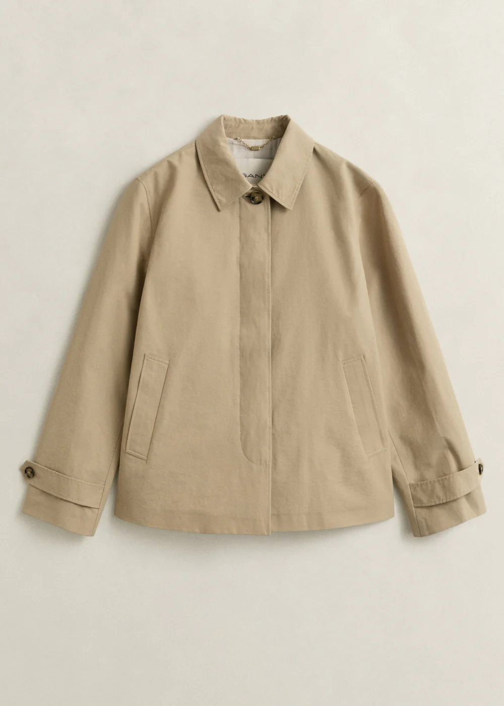 Short Cotton Car Coat - Image 7