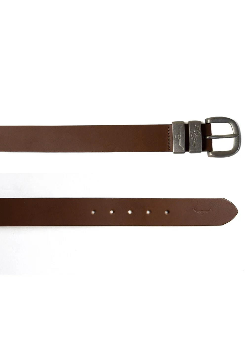 3 Piece 1.5" Silver Buckle Belt - Image 3